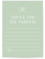 Sweet Child Baby Shower Activity Cards