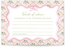 Baby in bloom Baby Shower Activity Cards