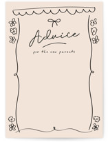 Oh Bebe Baby Shower Activity Cards