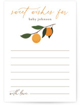 Little Cutie Baby Shower Activity Cards