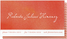 Color Wash Business Cards