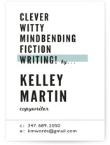Headliner Business Cards