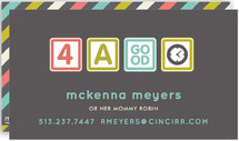 Blocks of Fun Business Cards