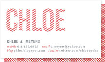 Double Take Business Cards