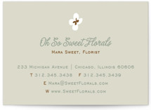 Dainty Flowers Business Cards