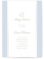 Baby Duck Foil-Pressed Baby Shower Invitations