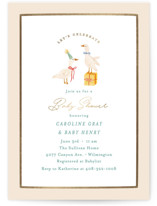 Honk for Baby! Foil-Pressed Baby Shower Invitations