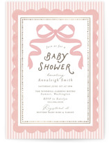 Fia Foil-Pressed Baby Shower Invitations