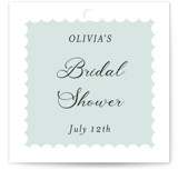 Blooming Bridal Shower Favor Tags