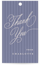 Elegant Moon Bridal Shower Favor Tags