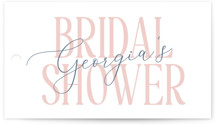 Note Bridal Shower Favor Tags