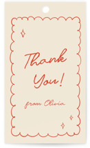 Party On! Bridal Shower Favor Tags