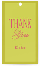Maximalist Poppies Bridal Shower Favor Tags