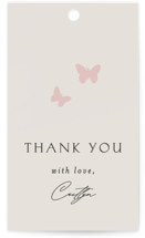 dancing in the garden Bridal Shower Favor Tags