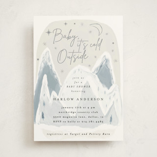 Baby It's Cold Outside Baby Shower Invitations