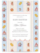 Disney's Dumbo Circus Baby Shower Invitations