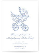 Baby pram Baby Shower Invitations