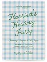 A Nesting Party Baby Shower Invitations