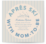 Après Ski Baby Shower Invitations