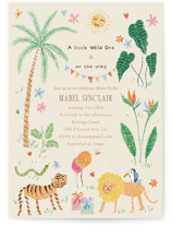 A Little Wild One Baby Shower Baby Shower Invitations