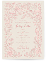 Woodland Baby Shower Invitations