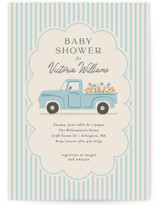 Classic Truck Baby Shower Invitations