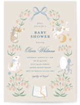 Hey, diddle diddle Baby Shower Invitations