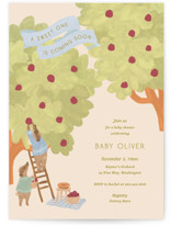 Apple Orchard Baby Shower Invitations