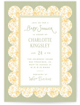 Nostalgic Baby Shower Invitations