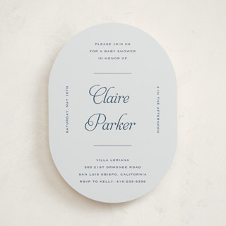 Modernne Baby Shower Invitations