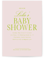 Lola Baby Shower Invitations