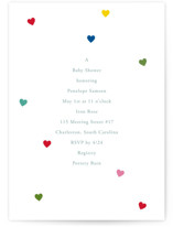 Heartfelt Baby Shower Invitations