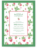 Someone Berry Special Baby Shower Invitations