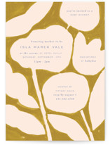 Flora Baby Shower Invitations