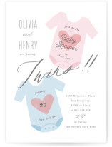 Twinning Baby Shower Invitations