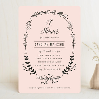 The Meadow Bridal Shower Invitations