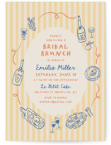 Sunny Brunch Bridal Shower Invitations