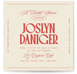 Starring Bridal Shower Invitations