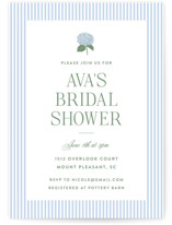 Hydrangea Home Bridal Shower Invitations
