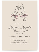 Bubbly Brunch Bridal Shower Invitations