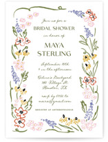 Spring Bridal Shower Invitations