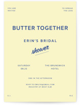 Courthouse Bridal Shower Invitations