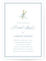 Lilly Bow Bridal Shower Invitations