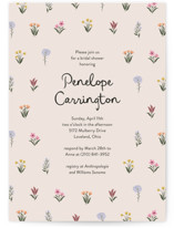 Wildflower Bloom Bridal Shower Invitations