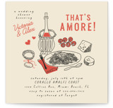 That's Amore Bridal Shower Invitations
