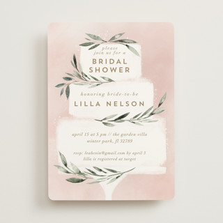 Sweet Bride Bridal Shower Invitations