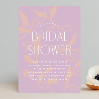 Sienna Bridal Shower Invitations