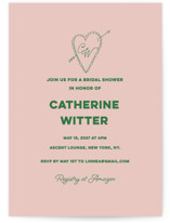 Crazy Little Thing Called Love Bridal Shower Invitations