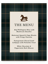 Baby Shower Menu Signs