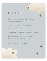 Baby Shower Menu Signs